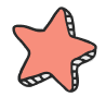 Decorative star for review rating